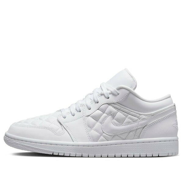Air Jordan ジョーダン レディース スニーカー White 【(WMNS) Air Jordan 1 Low Triple White Quilted DB6480-100】  サイズ US_5(22.0cm)