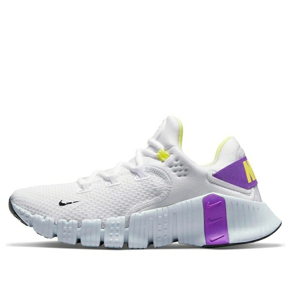 Nike ナイキ レディース スニーカー White/Yellow/Purple 【(WMNS) Nike Free Metcon 4 \u0027White Wild Berry\u0027 CZ0596-157】  大きさ US_5(22.0糎)