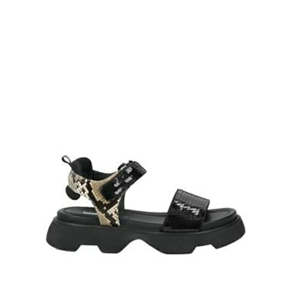 【送料無料】 ジャノット レディース サンダル シューズ Sandals Black