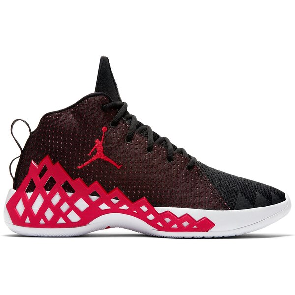 Jordan ジョーダン メンズ スニーカー  【Jordan Jumpman Diamond Mid Black University Red】  大いさ US_10.5(28.5糎) Black/University Red-White メンズ靴-靴-スニーカー
