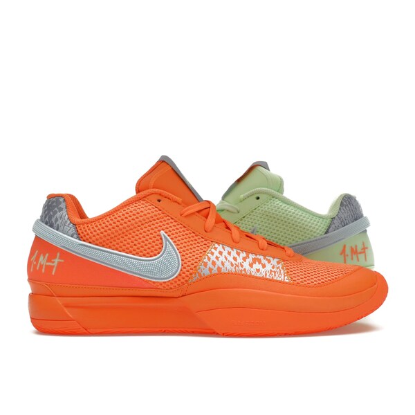 Nike ナイキ メンズ スニーカー  【Nike Ja 1 Mismatched】  大きさ US_6.5(24.5糎) Bright Mandarin/Multi-Color/Vapor Green/Light Armory Blue/Ashen Slate