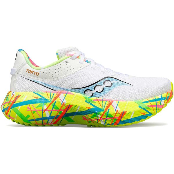 Saucony サッカニー メンズ スニーカー  【Saucony Kinvara Pro Tokyo】  大きさ US_7(25.0糎) White/Citron