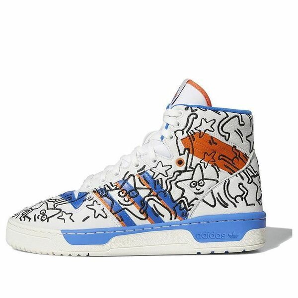 adidas アディダス メンズ スニーカー 【adidas x Keith Haring Rivalry High 'Pop Art' EE9296】 サイズ US_9(27.0cm)｜asty