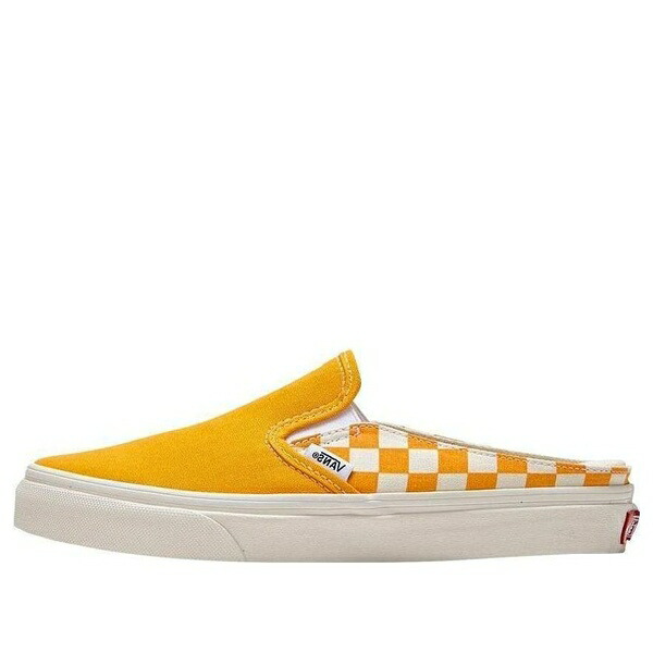 Vans バンズ メンズ スニーカー 【Vans Classic Slip-On Mule 'Yellow White' VN0004KTTLG】 サイズ US_M_4.5｜asty