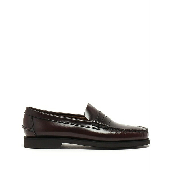 セバゴ メンズ スリッポン・ローファー シューズ Dan po leather penny loafers  Brown