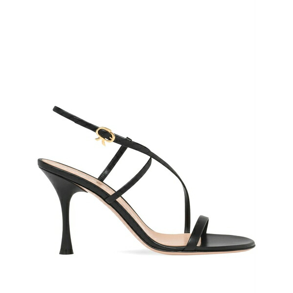 ジャンヴィト ロッシ レディース サンダル シューズ 70mm ascent cross-over sandals Black｜asty