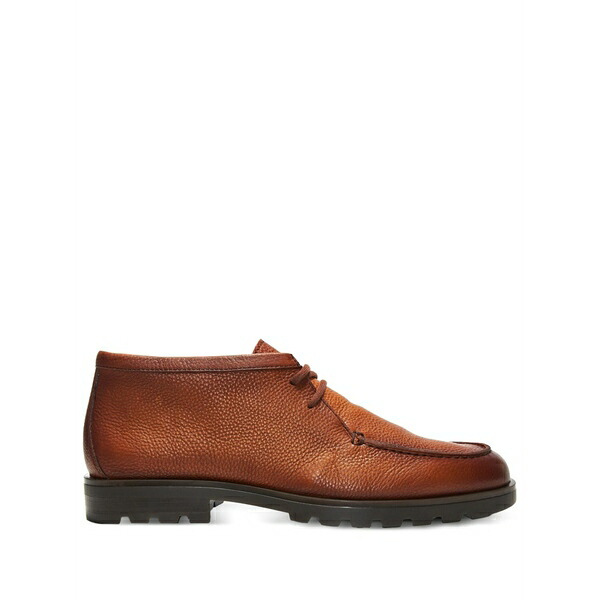 サントーニ メンズ ブーツ シューズ Lace-up boots Brown