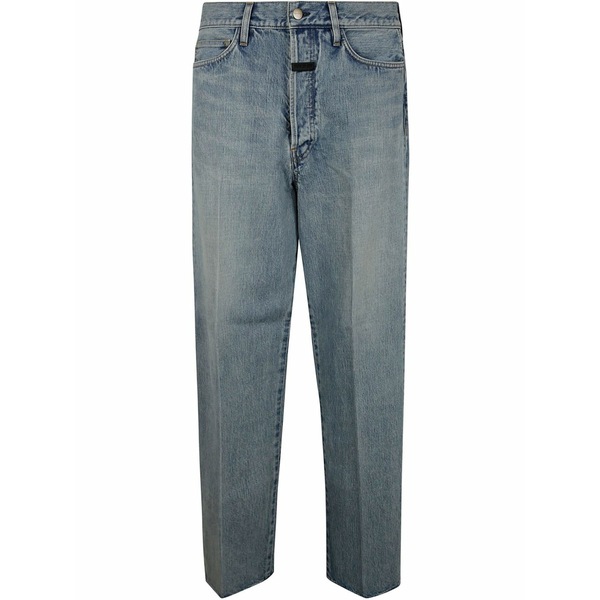 フィアオブゴッド メンズ デニムパンツ ボトムス Pressed crease jeans Blue｜asty