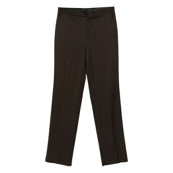 ラルディーニ メンズ カジュアルパンツ ボトムス Tapered tailored trousers Brown|asty