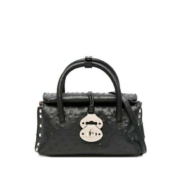 ザネラート レディース トートバッグ バッグ Baby dotta studded tote bag Black