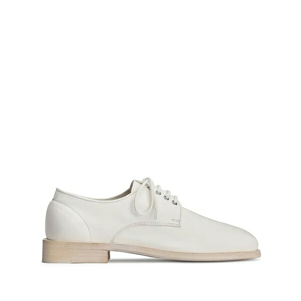 ルメール メンズ 御召しものシューズ シューズ Anatomic derbie shoes White