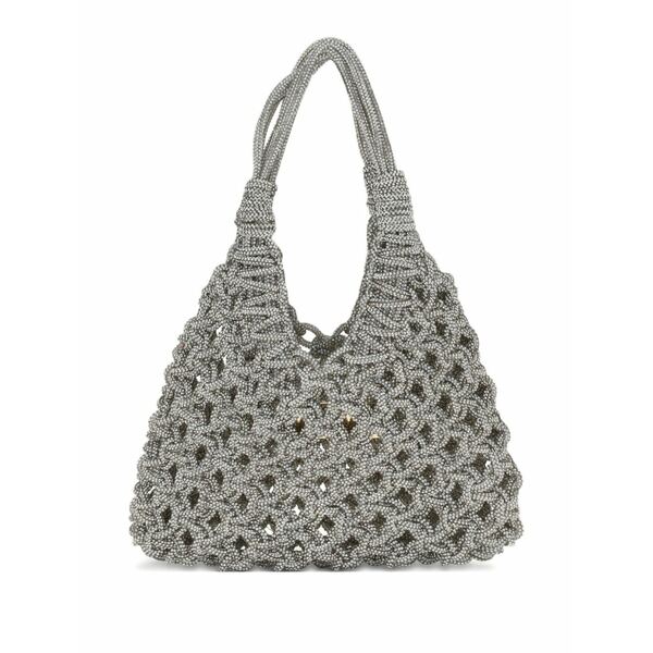 ヒボウラマ レディース トートバッグ バッグ Small vannifique tote bag Silver