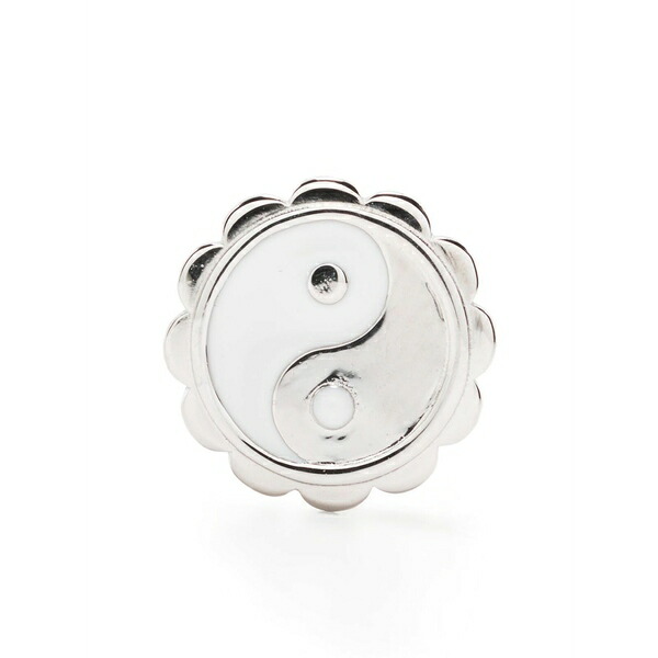 聖処女マリア 黒いこと メンズ ピアス・イヤリング 付属品 Pop perfect high coin Silver