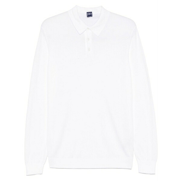 フェデーリ メンズ ポロシャツ トップス Sportman polo shirt White｜asty