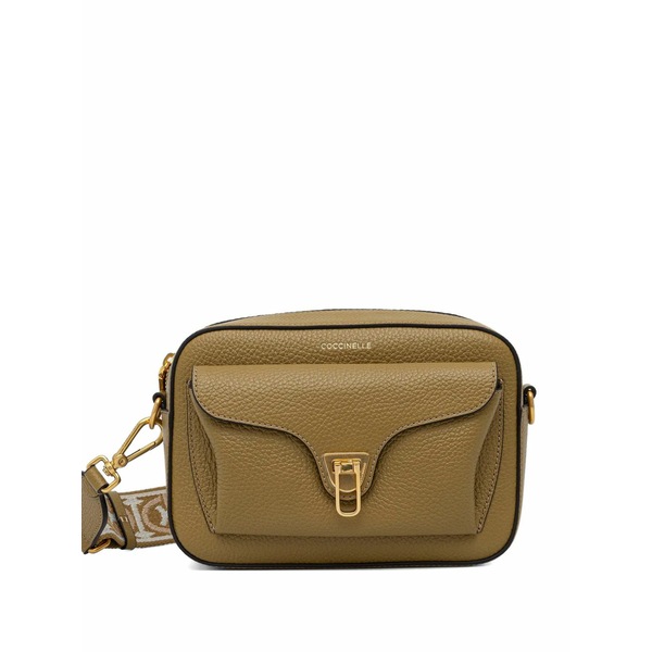 コチネレ レディース ショルダーバッグ バッグ Small beat soft cross body bag Green