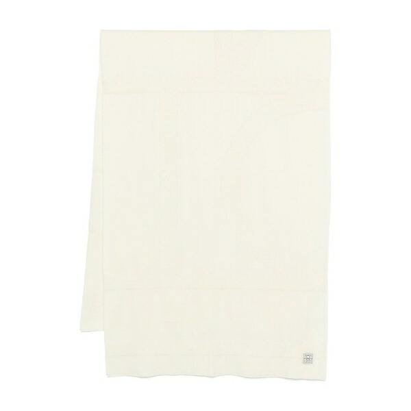 トーテム レディース えり巻き・袈裟・えり巻き 付属物 Monogram-print scarf White