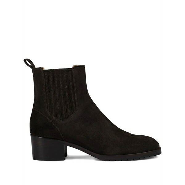 ドンカルズ レディース ブーツ シューズ Elastic-panel suede boots Brown