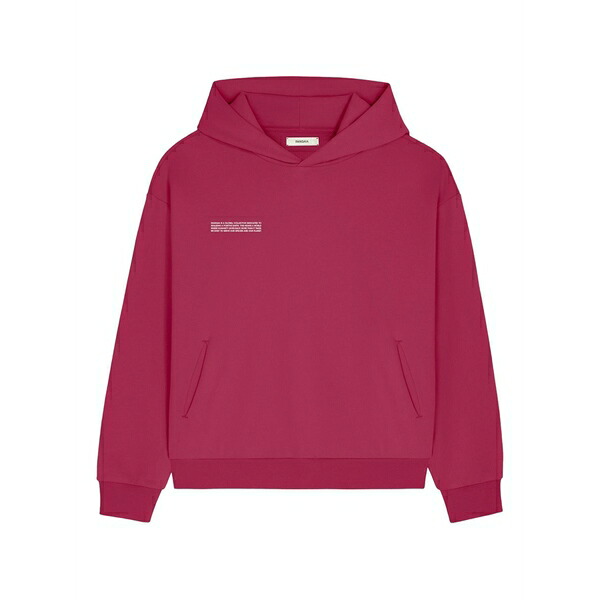 食麺麭ガイア レディース パーカー・スウェットシャツ アウター 365 cotton hoodie Purple