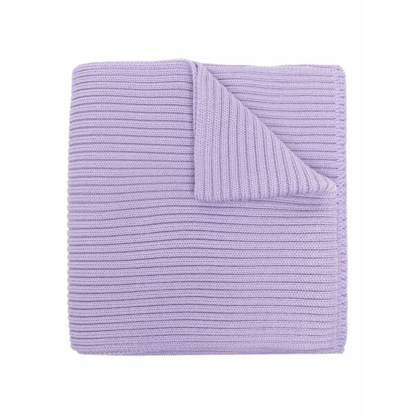ジバンシー メンズ えり巻き・袈裟・えり巻き 付属物 Ribbed cotton scarf Purple