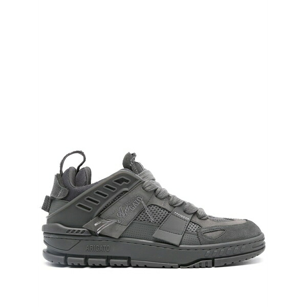 アクセルアリガト メンズ スニーカー シューズ Area patchwork sneakers Grey
