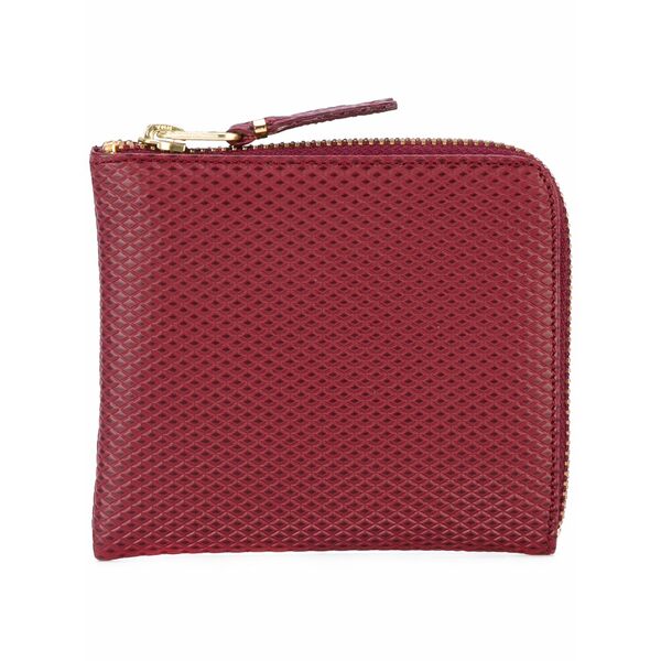 コムデギャルソン メンズ がま口 付属品 Zip-around wallet Pink バッグ・小物・ブランド雑貨-財布・ケース-メンズ財布