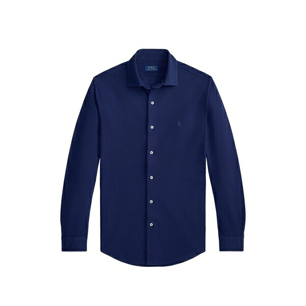 ラルフローレン メンズ シャツ トップス Long-sleeve shirt Blue|asty