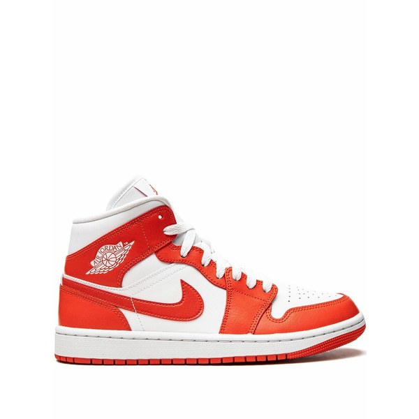 ジョーダン レディース スニーカー シューズ Air jordan 1 mid \"habanero red\"" sneakers White"