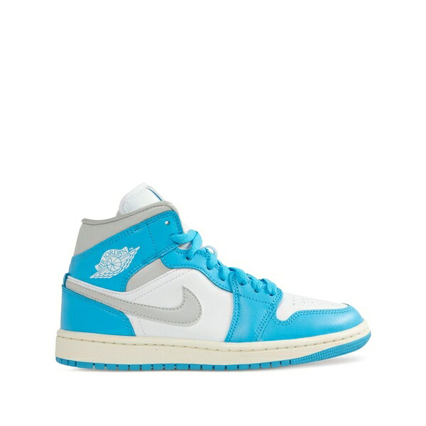 ジョーダン レディース スニーカー シューズ Air jordan 1 mid sneakers Blue｜asty