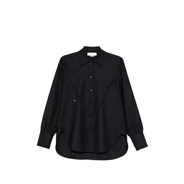ヴィクトリア ベッカム レディース シャツ トップス Yoke top Blue｜asty