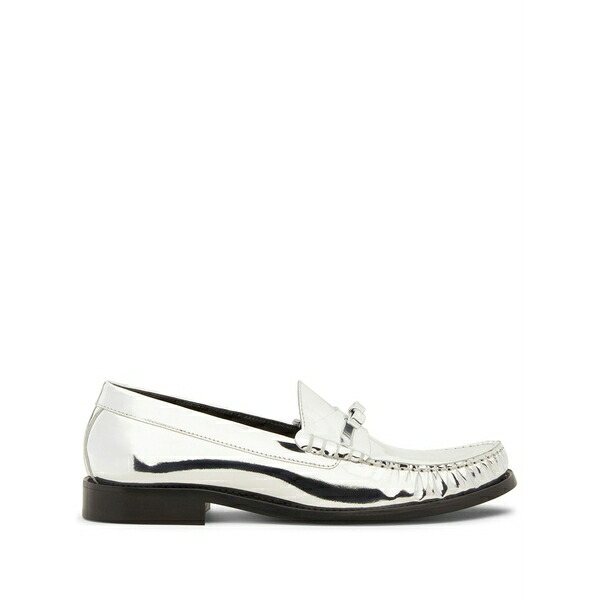 スチュアート ワイツマン レディース スリッポン・ローファー シューズ Lottie bow loafers Silver