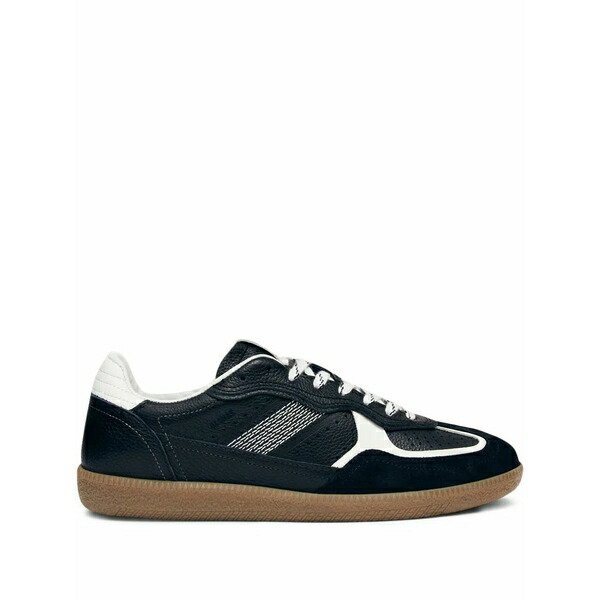 アロハス レディース スニーカー シューズ Lace-up panelled sneakers Black｜asty