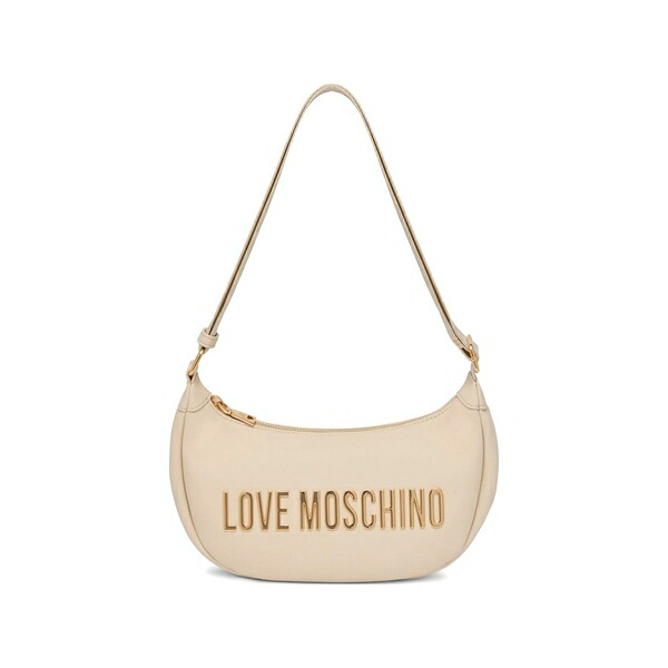優しいこと モスキーノ レディース ショルダーバッグ 御徒面子 Logo strap shoulder bag Neutrals
