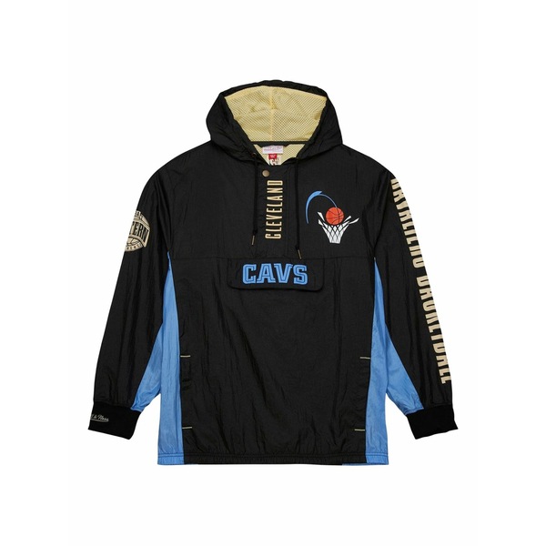ミッチェル&ネス メンズ パーカー・スウェットシャツ アウター Cleveland cavaliers team og 2.0 hoodie Black|asty