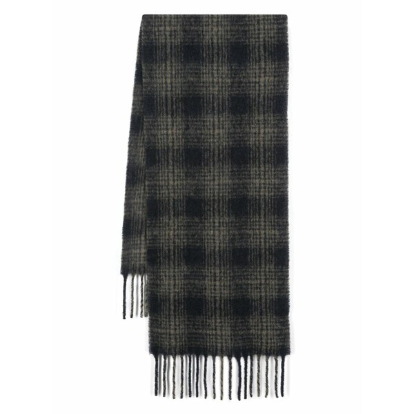 アーペーセー メンズ えり巻き・袈裟・えり巻き 付属物 Checked scarf Green