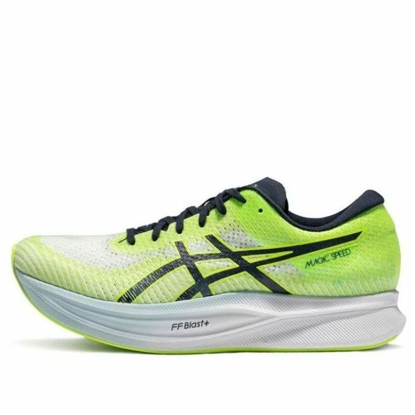ASICS アシックス メンズ スニーカー  【ASICS Magic Speed 2 \u0027Hazard Green Midnight\u0027 1011B443-300】  大いさ US_12.5(30.5糎) メンズ靴-スニーカー-靴