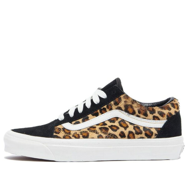 Vans バンズ メンズ スニーカー 【Vans Old Skool UA 36 DX Anaheim Factory Leopard 'Brown Black' VN0A4BW3LPR】 サイズ US_8.5(26.5cm)｜asty