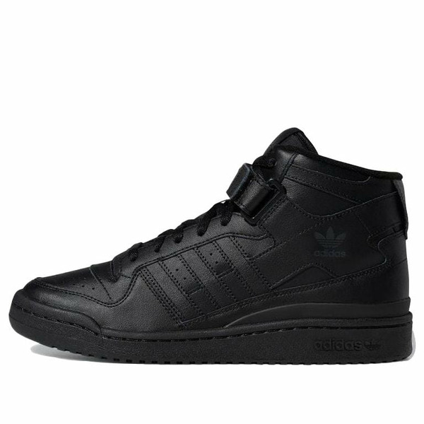 adidas アディダス メンズ スニーカー 【adidas Forum Mid 'Triple Black' GV9767】 サイズ US_12.5(30.5cm)|asty