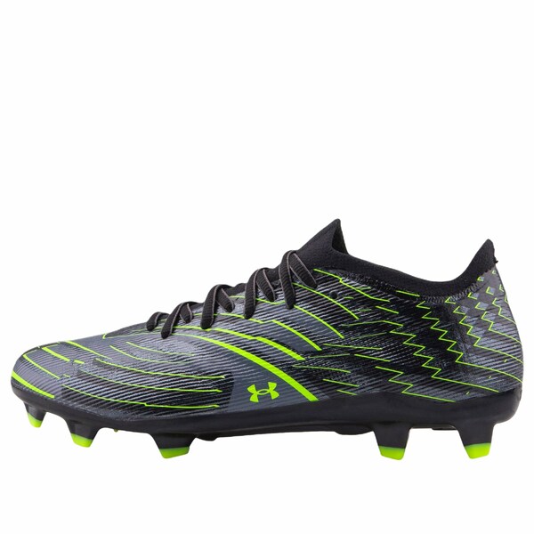 Under Armour アンダーアーマー メンズ スニーカー 【Under Armour Shadow Pro 4 FG 'Black Titan Gray Hyper Green' 6006229-001】 サイズ US_11(29.0cm)｜asty