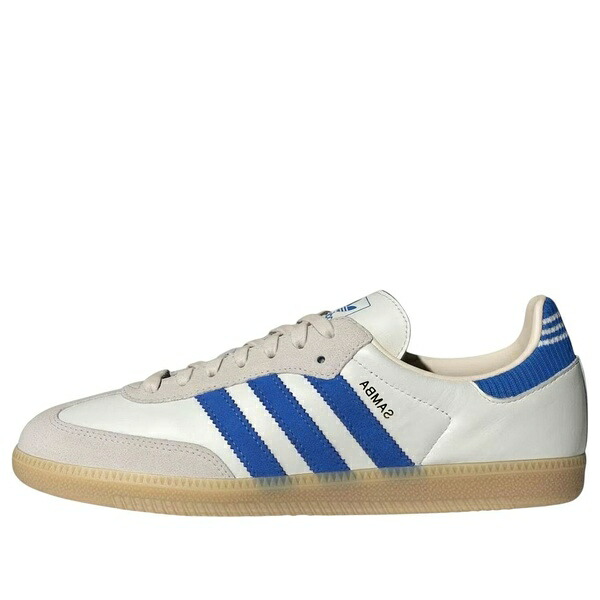 adidas アディダス メンズ スニーカー 【adidas Samba 'White Blue' IH6821】 サイズ US_12.5(30.5cm)|asty