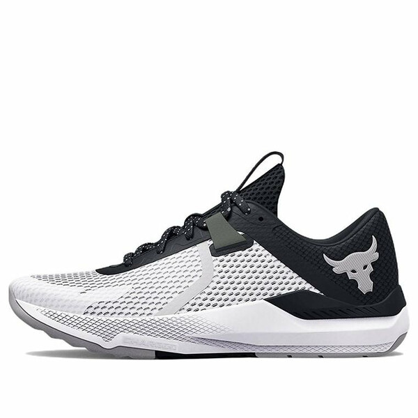 Under Armour アンダーアーマー メンズ スニーカー 【Under Armour Project Rock BSR 2 \'White Black\' 3025081-100】 サイズ US_M_13｜asty