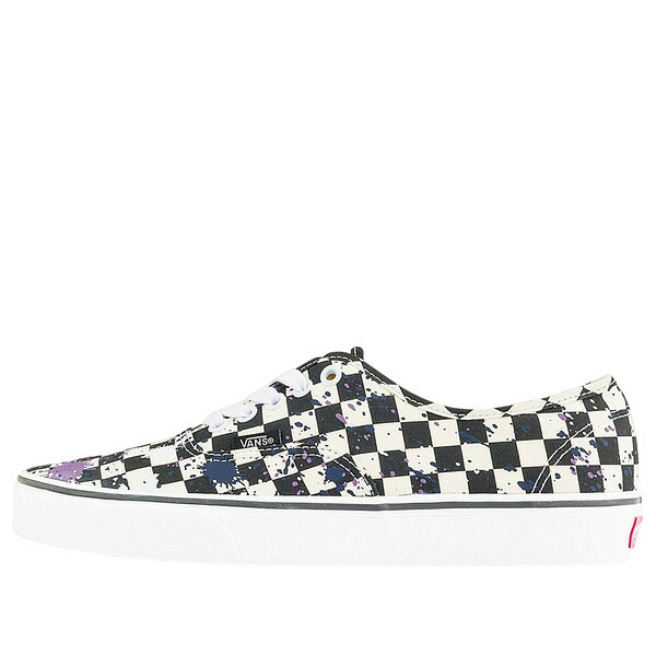 Vans バンズ メンズ スニーカー 【Vans Authentic 'Splatter Checkerboard Black' VN000D7YIBW】 サイズ US_7.5(25.5cm)｜asty