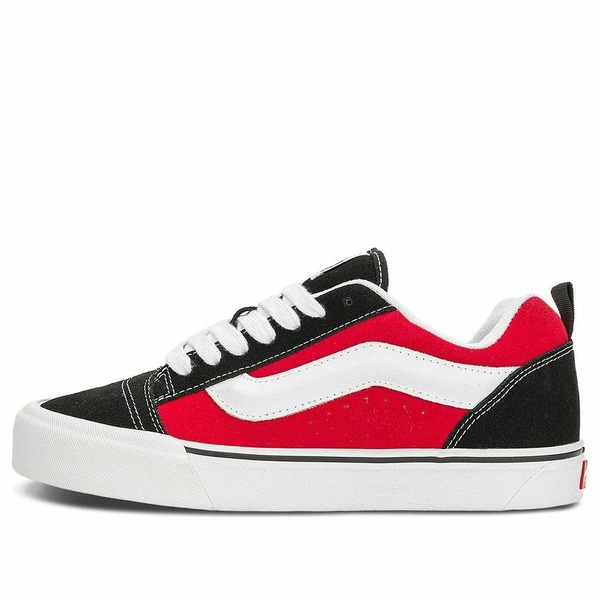 Vans バンズ メンズ スニーカー 【Vans Knu Skool Shoe 'Black Red' VN0009QC6RT】 サイズ US_11.5(29.5cm)｜asty