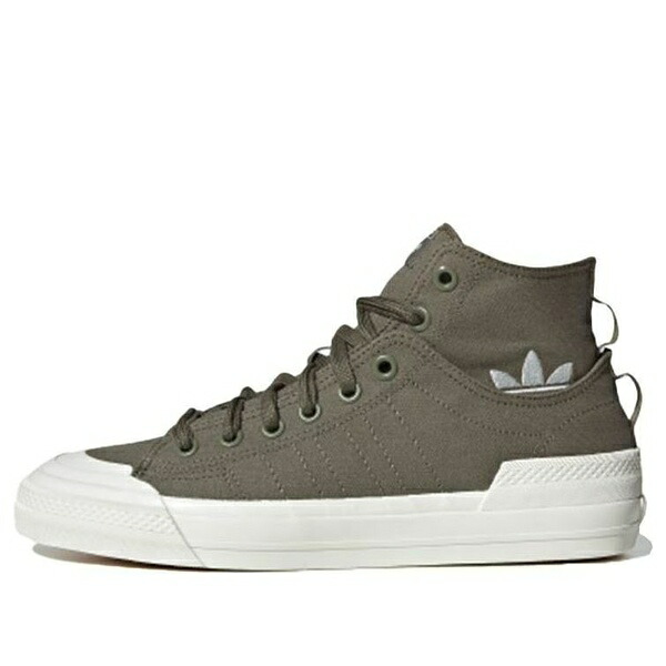 adidas アディダス メンズ スニーカー 【adidas Nizza Hi DL 'Olive Khaki' GZ8833】 サイズ US_5(23.0cm)｜asty