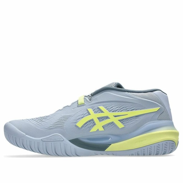 ASICS アシックス メンズ スニーカー 【ASICS Gel-Resolution X 2E Wide 'Grey Blue Pistachio' 1041A487-402】 サイズ US_11(29.0cm)|asty