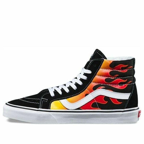 Vans バンズ メンズ スニーカー 【Vans SK8-HI Reissue 'Flames' VN0A2XSBPHN】 サイズ US_10.5(28.5cm)｜asty
