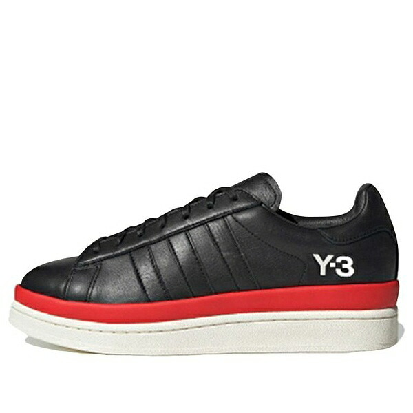 adidas アディダス メンズ スニーカー 【adidas Y-3 Hicho 'Black Red' FZ4338】 サイズ US_7.5(25.5cm)｜asty 70,290円