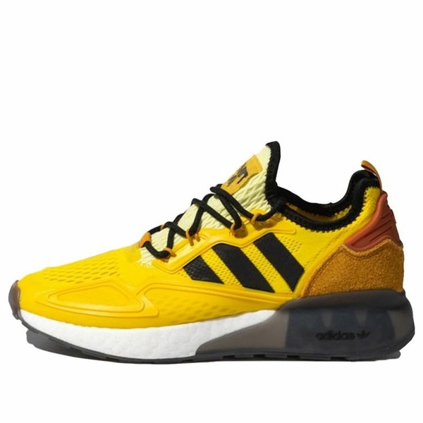 adidas アディダス メンズ スニーカー 【adidas Ninja x ZX 2K Boost 'Time In - Yellow Legacy Gold' FZ1882】 サイズ US_7(25.0cm)｜asty