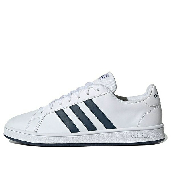 adidas アディダス メンズ スニーカー 【adidas Grand Court Base 'White Crew Navy' FY8568】 サイズ US_10.5(28.5cm)｜asty