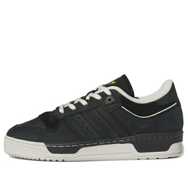 adidas アディダス メンズ スニーカー 【adidas Rivalry 86 Low 2.5 'Core Black' IF3401】 サイズ US_5.5(23.5cm)|asty