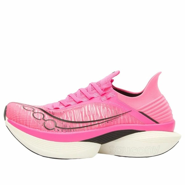 Saucony サッカニー メンズ スニーカー 【Saucony Endorphin Elite 2 'Shock Pink Black' S30994-98】 サイズ US_10(28.0cm)｜asty